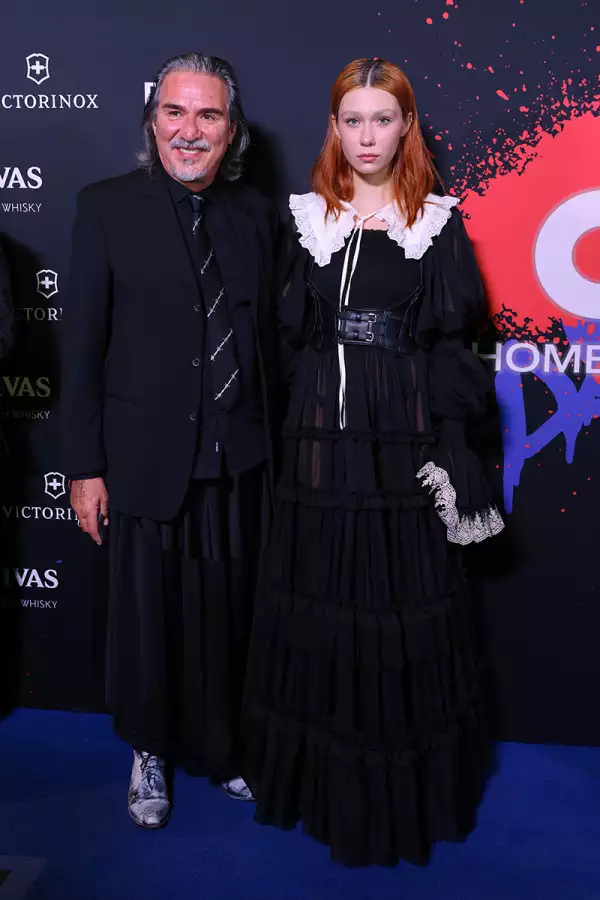 Pedro Damián y su hija Roberta