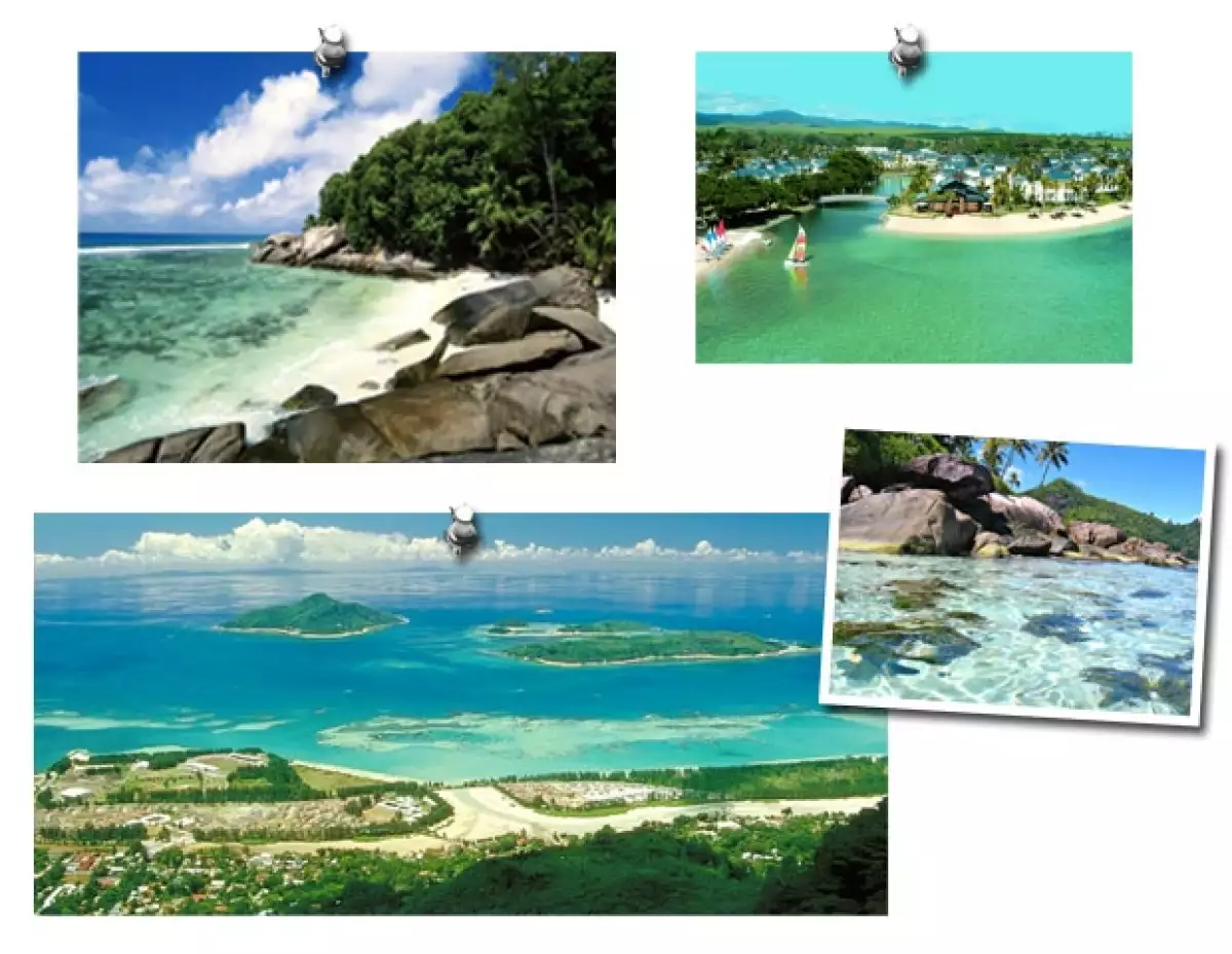 Las islas Seychelles es como estar en el paraiso.