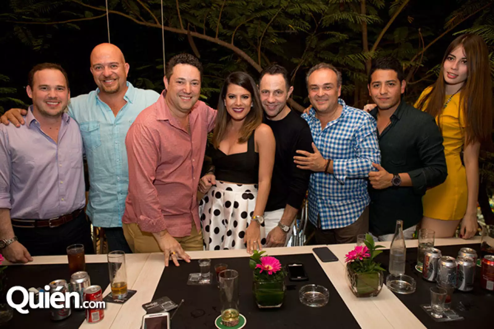 Rodrigo Arizpe, Rodrigo Díaz, Hugo Janssen, Gabriela Bustillos, Sergio Berger, Guillermo Silva, Carlos Balderas y Ximena Torres