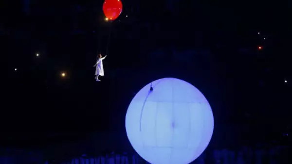 Durante la ceremonia se hizo un recuento de la cultura rusa desde Tchaikovsky hasta el Sputnik.