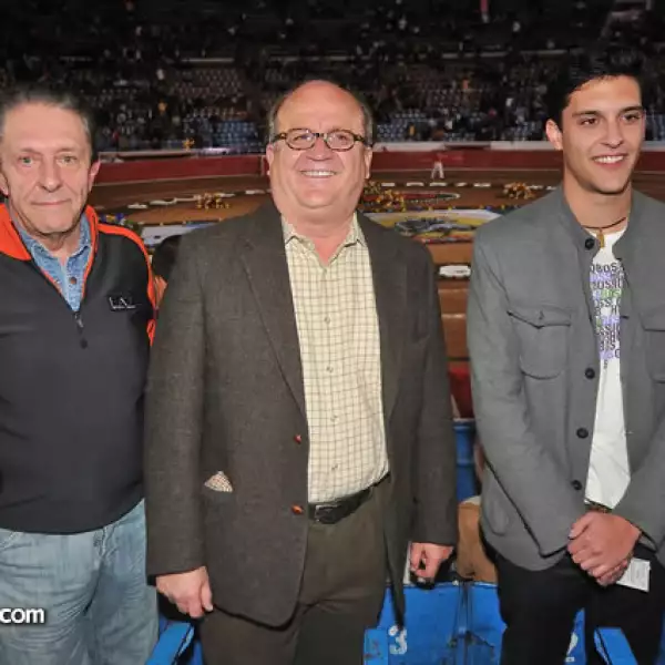 Ovidio Noval, Graco Ramírez y Diego Noval