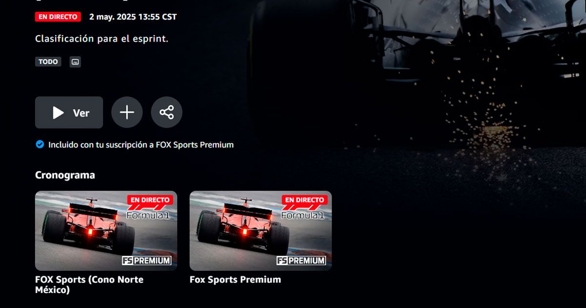 Fox Sports Mexico, F1'in Miami GP'sinin iletimi olmadan kaldı