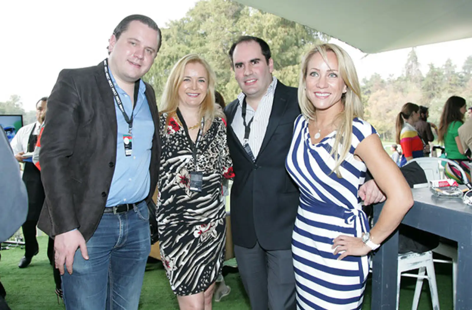 Ian Shaw,Yised Fajardo,Edgar Bernal y Rebeca Velázquez.