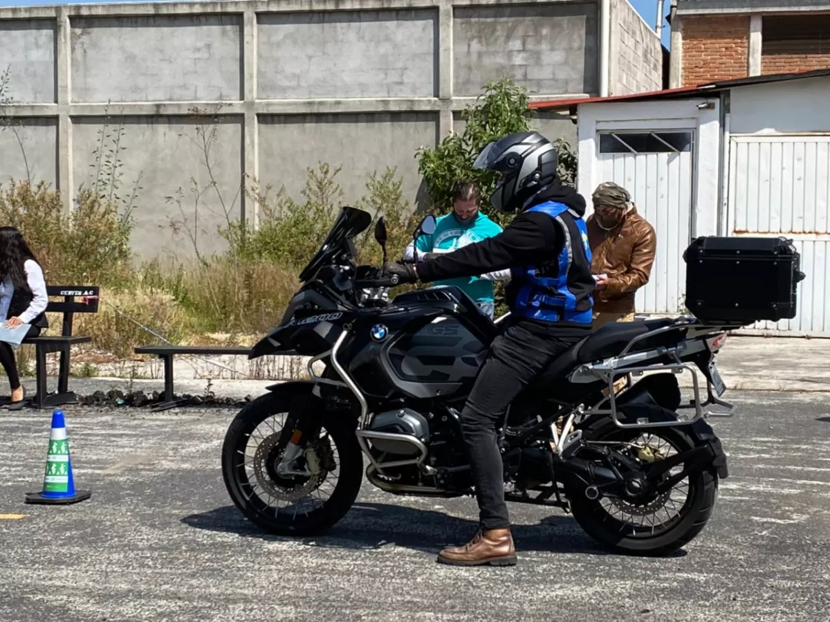 Motociclistas en la CDMX 
