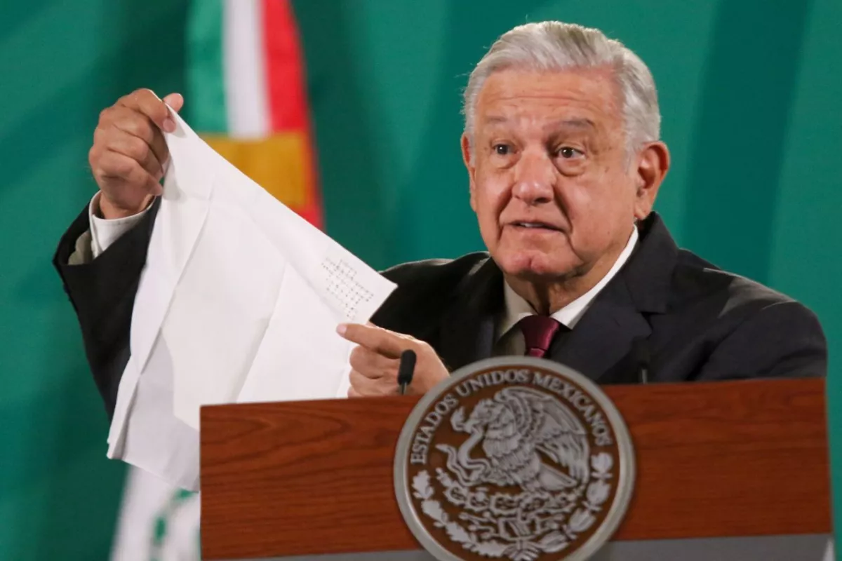 Andrés Manuel López Obrador, presidente de México.