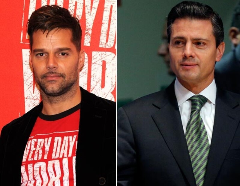 Ricky Martin y el presidente de México, Enrique Peña Nieto, opinaron sobre la renuncia del Papa.