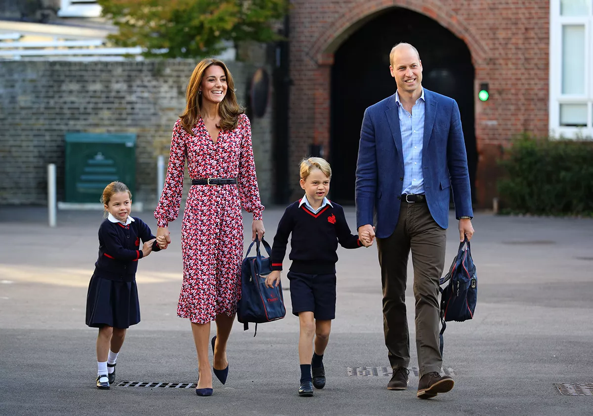 Princess Charlotte's First Day Of School