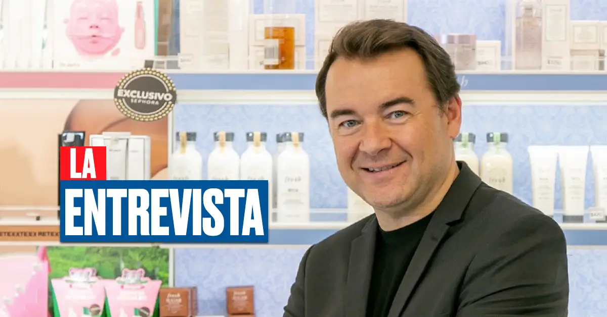 Dario Aguilar, ceo de Sephora. (cortesía)