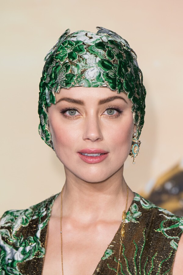 Amber Heard en la premiere de Aquaman