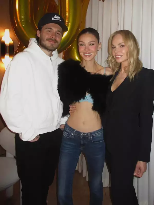 Brooklyn Beckham, Nicola Peltz y Claudia Heffner