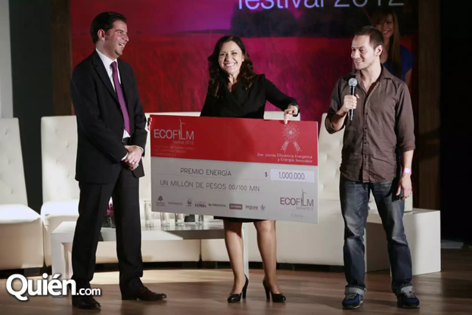 Jordy Herrera, María Rojo y Gabo Gedovius