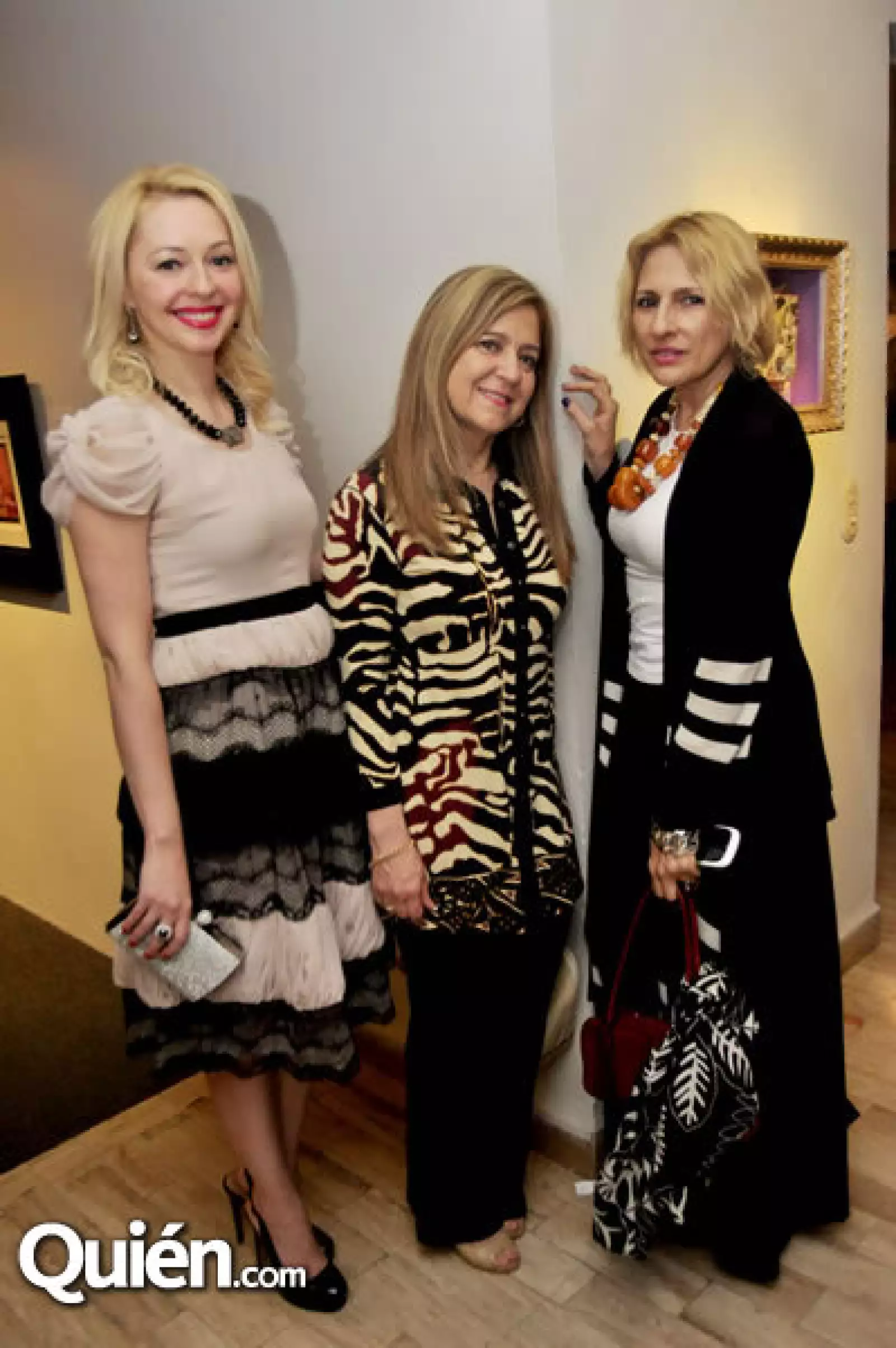 Nancy Guzmán, Rosina Ramón y Mercedes Canalizo