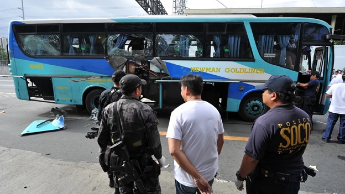 Explosion autobus Filipinas
