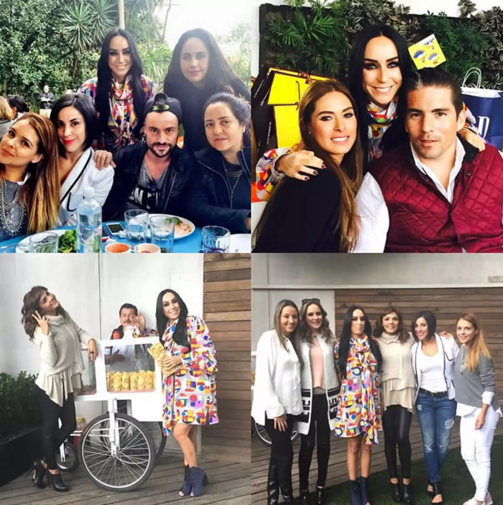 En estas imágenes que la conductora compartió podemos ver un poco de los detalles de la fiesta, así como de sus invitados.