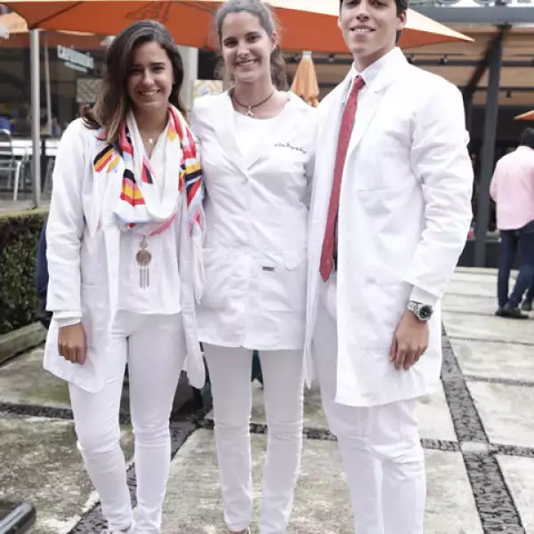 Ana Karen André, Paulina Munguía y Miguel González
