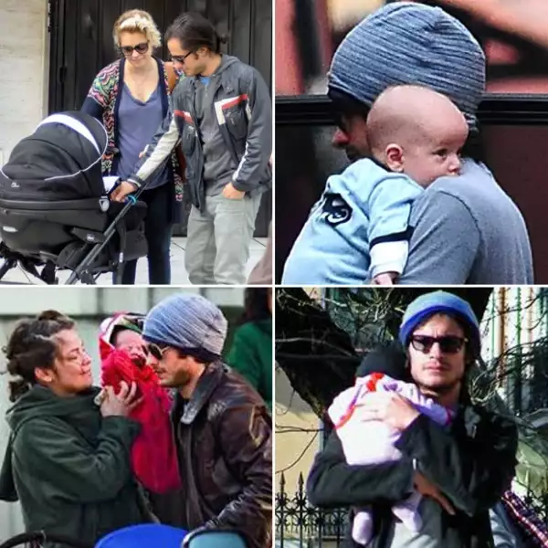 Gael García y Dolores Fonzi tienen dos hijos juntos, Lázaro y Libertad.