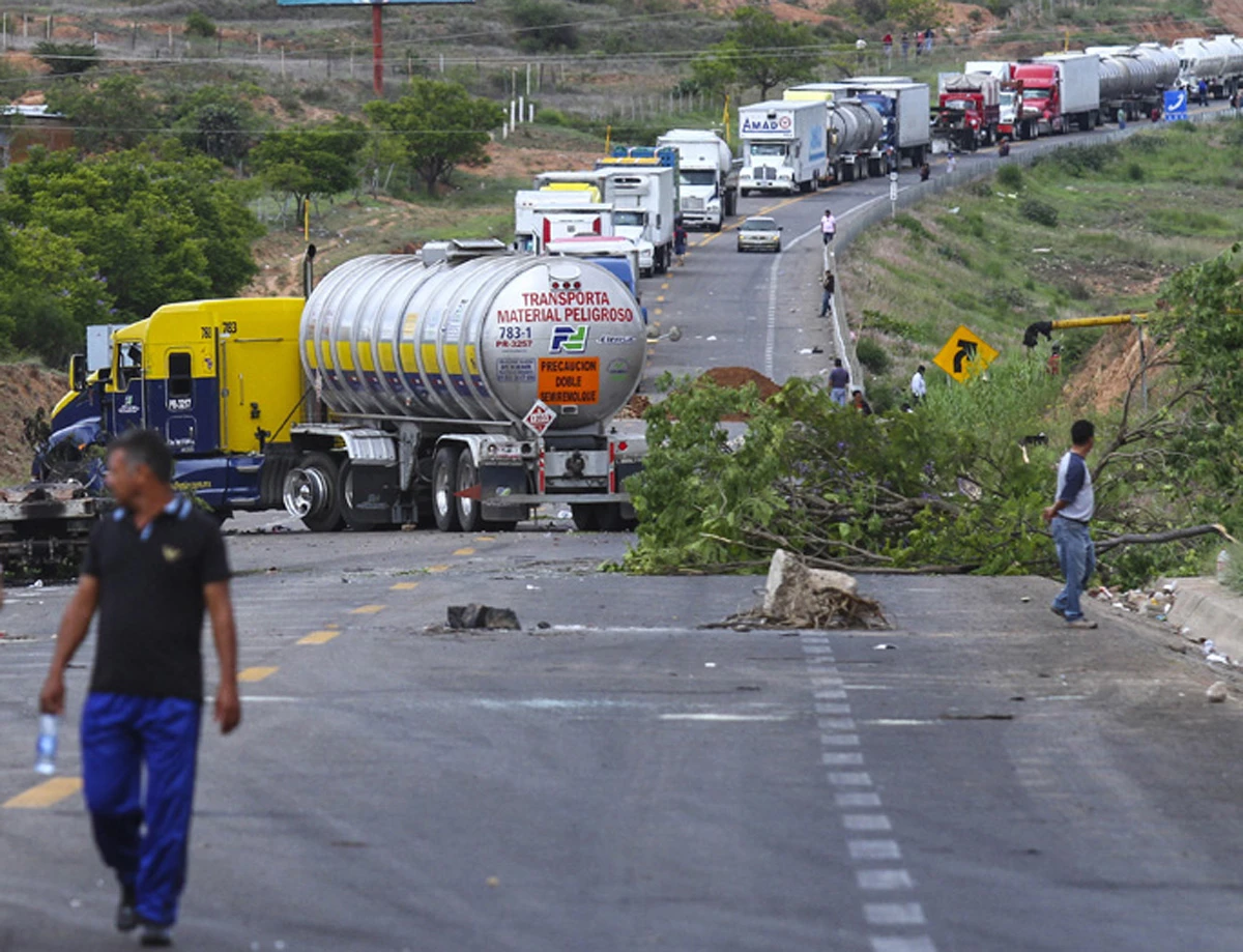 Los bloqueos dejan un saldo rojo a las empresas de transporte.