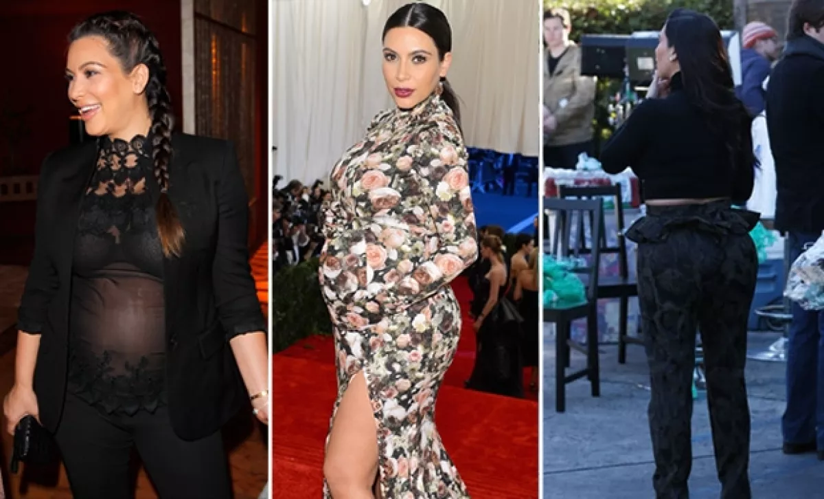 La socialité uso los más inadecuados outfits durante su embarazo.