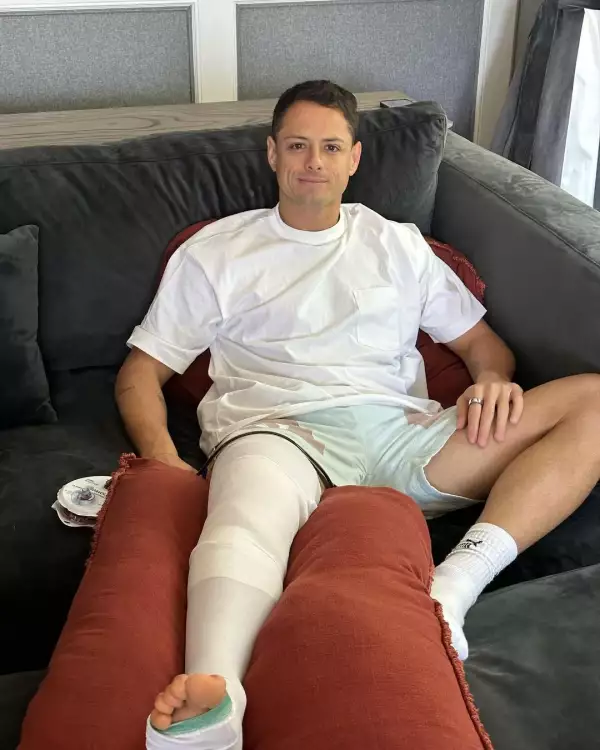 Javier 'Chicharito' Hernández y sus hijos