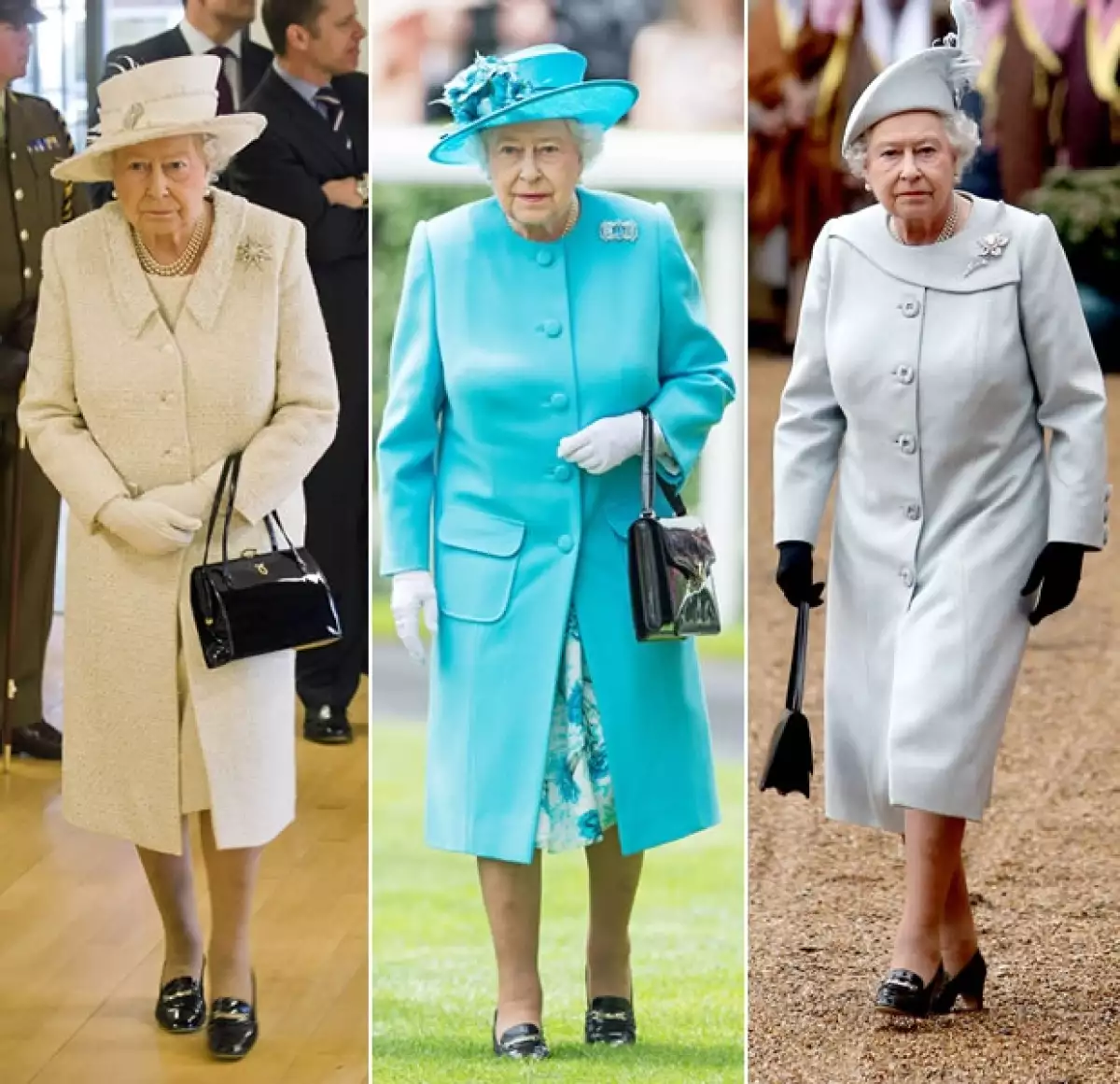 La reina es fiel a sus zapatos: jamás los cambia.