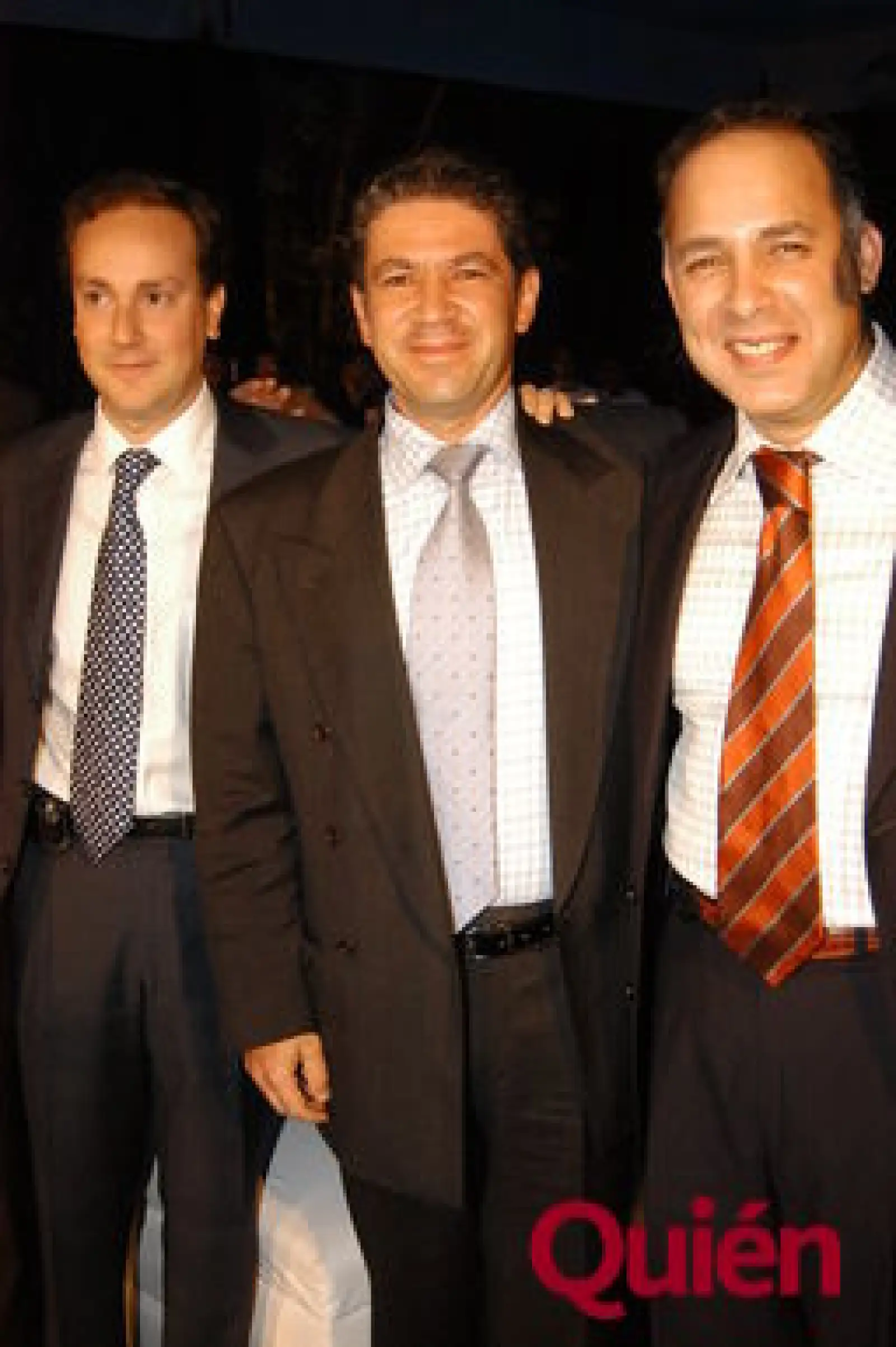 Guillermo Fernández, Carlos Hajj, Miguel Ángel Webber