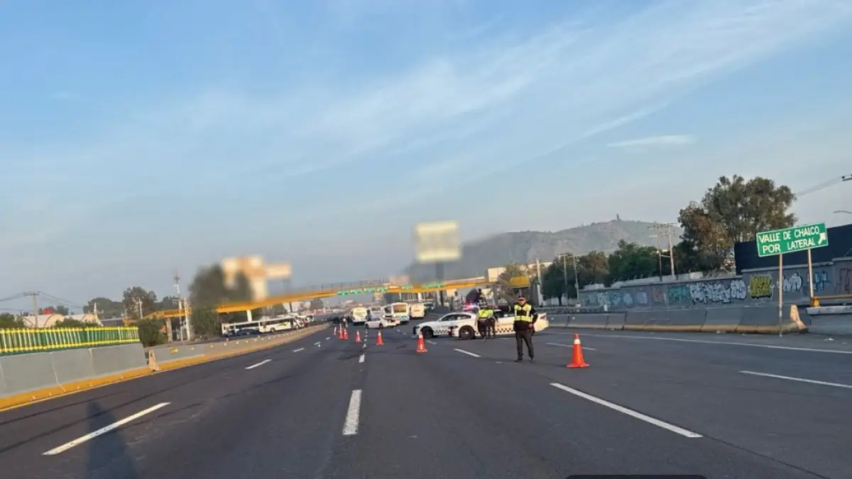 La autopista México-Puebla reanuda la circulación en ambos sentidos tras bloqueo