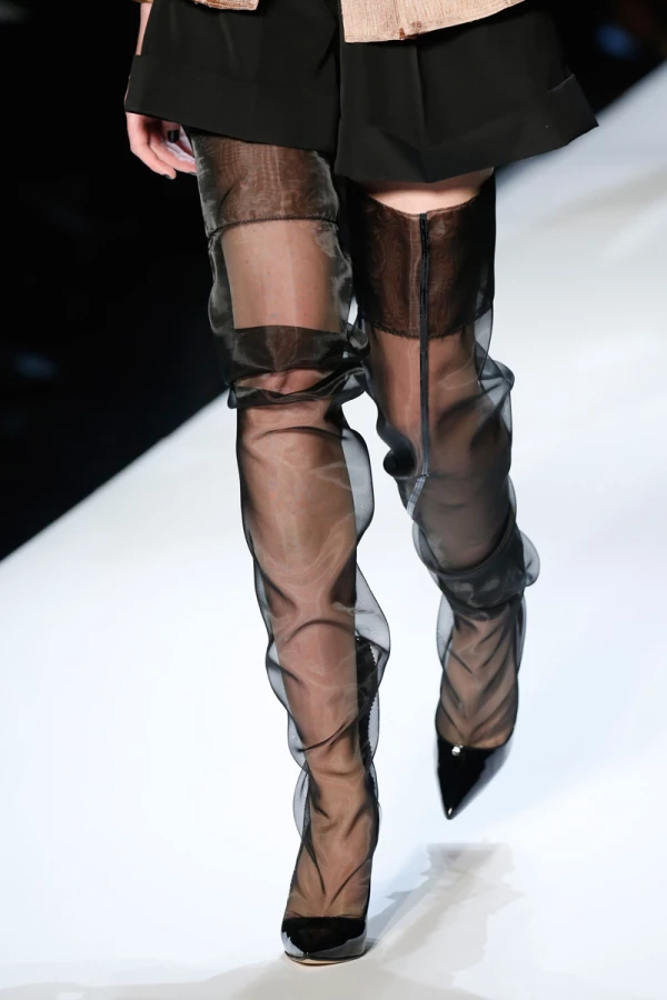 Jean-Paul Gaultier show, Detail, Spring Summer 2018, Haute Couture Fashion Week, Paris, France - 24 Jan 2018
