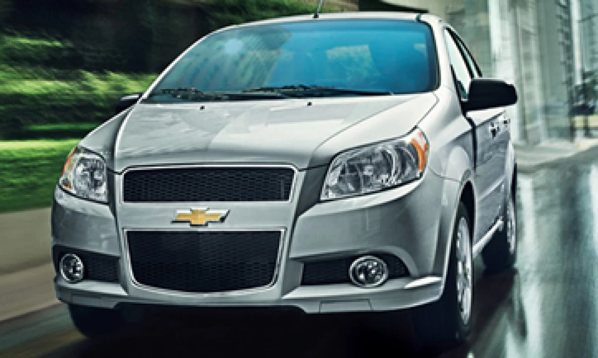 Las ventas del Aveo cayeron 1.2% en 2013. (Foto: Tomada de chevrolet.com.mx)