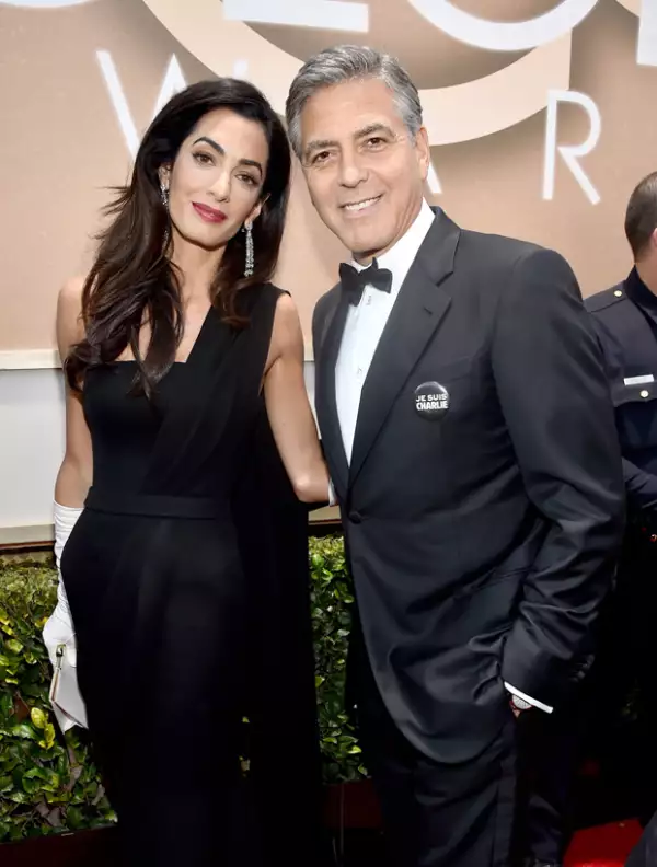 Amal acompañó a su esposo en la entrega de premios, quien recibió un reconocimiento especial por su trayectoria en cine.