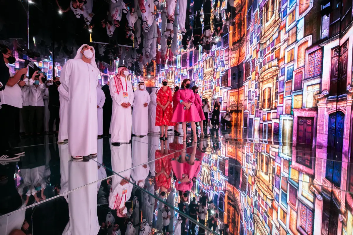 Pabellón de México dentro de la Expo Dubai 2020. (Mexico Expo2020)