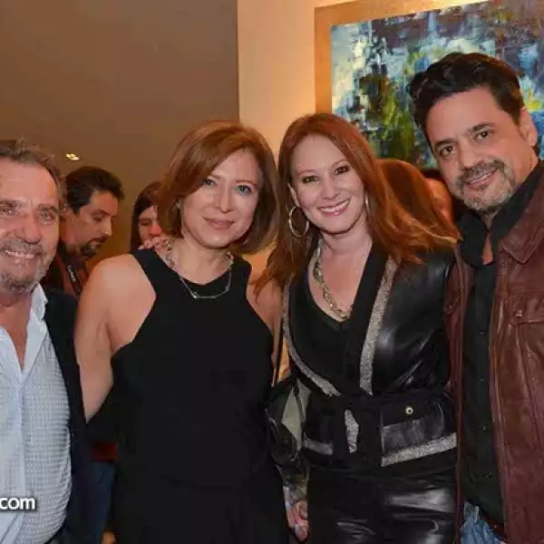 Jaime y Roxana Jalife con Jessica Feldman y Jesse Nilstein
