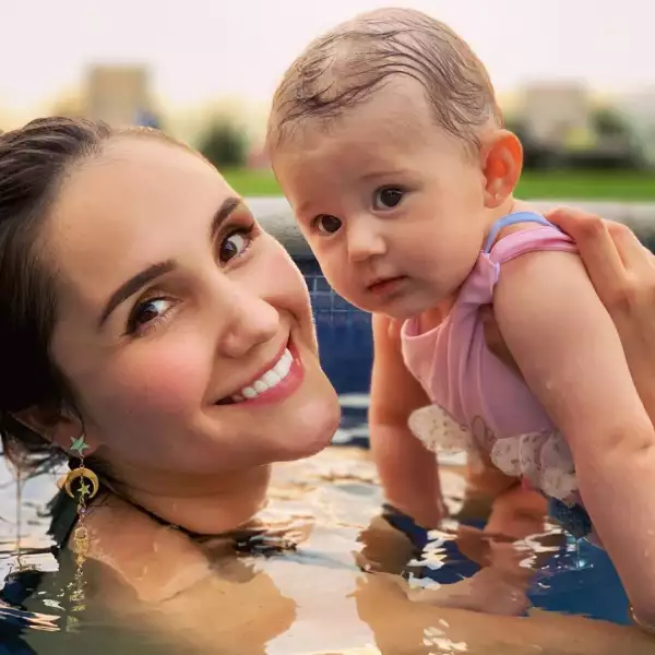 Dulce María y su hija María Paula