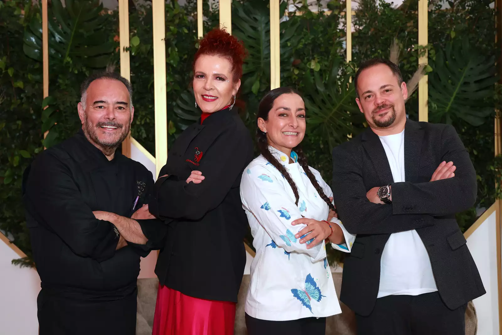 chef Ricardo Zurita, chef  Maritere Ramírez Degollado,  chef Lu