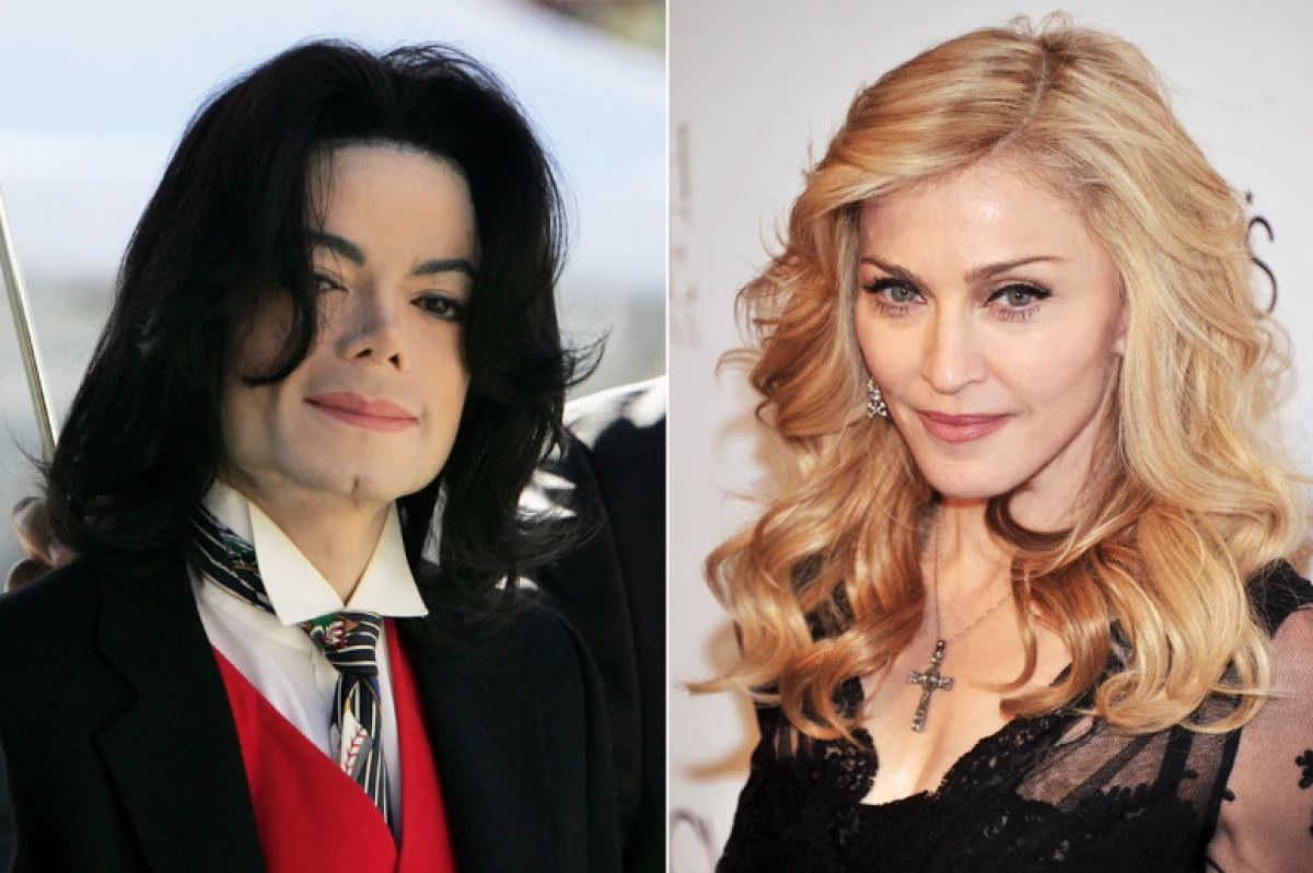 Michel Jackson y MAdonna