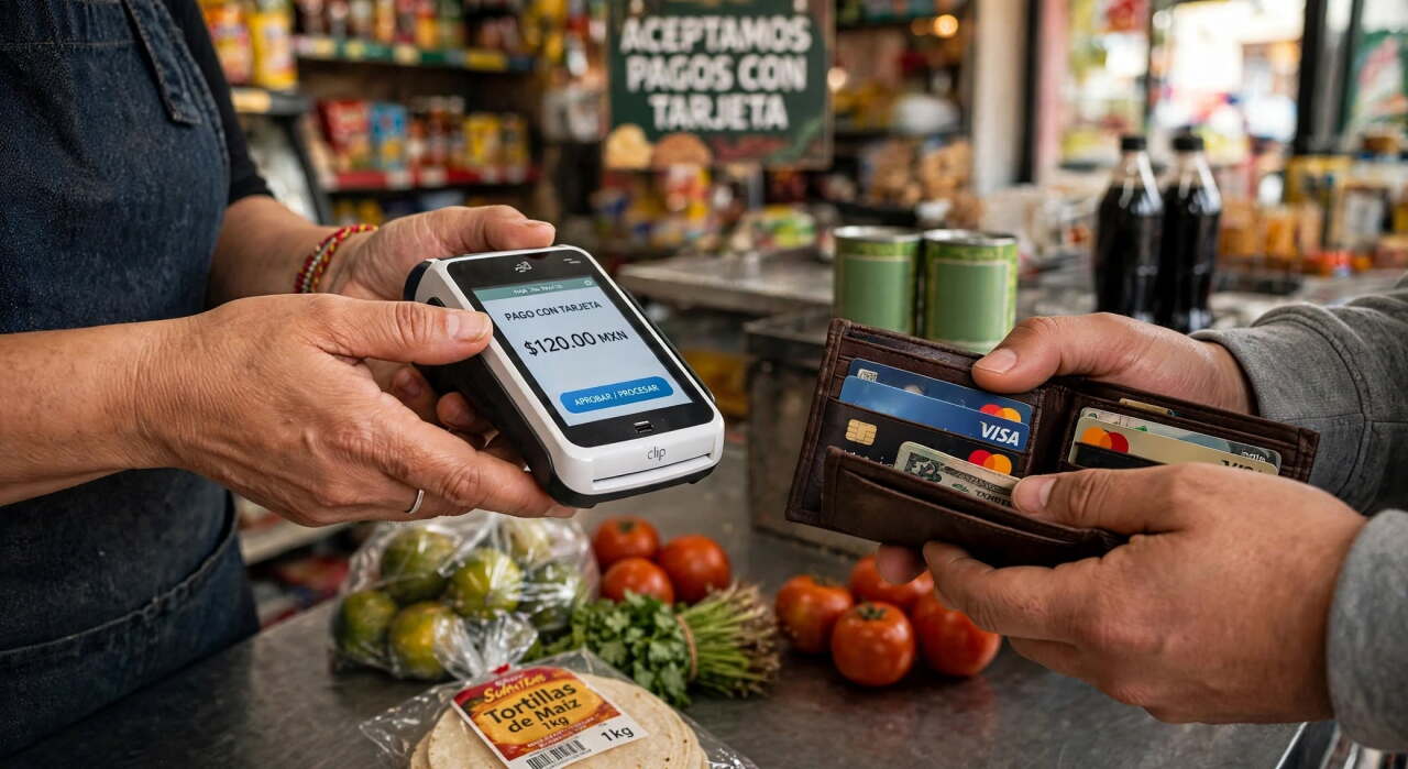 Así es como algunas tienditas ya generan 14,500 pesos al mes por aceptar pagos con tarjeta