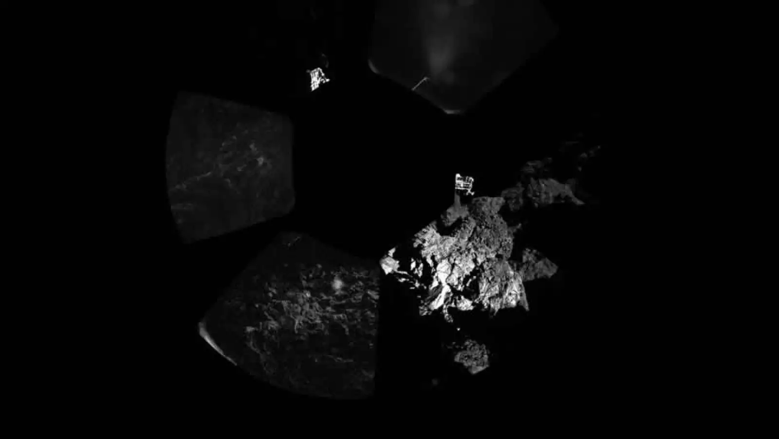 panoramica cometa philae