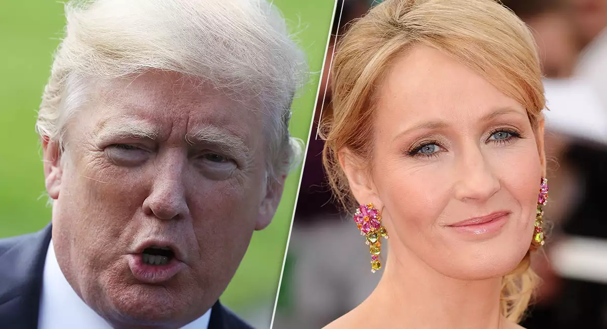 Donald Trump y J.K. Rowling