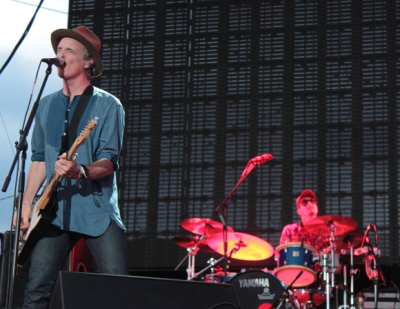 La banda escocesa Travis fue de las favoritas el primer día del festival.