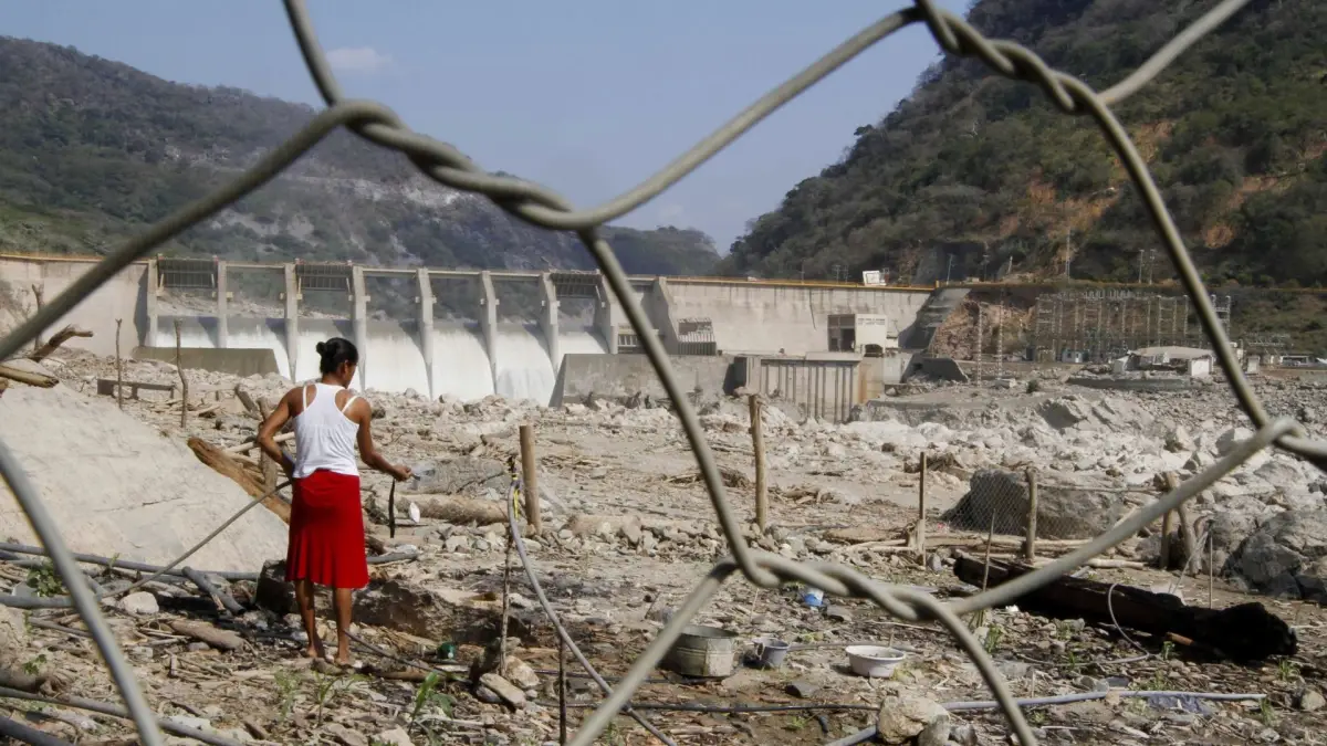 Imagen de la presa Aguamilpa, en Nayarit.