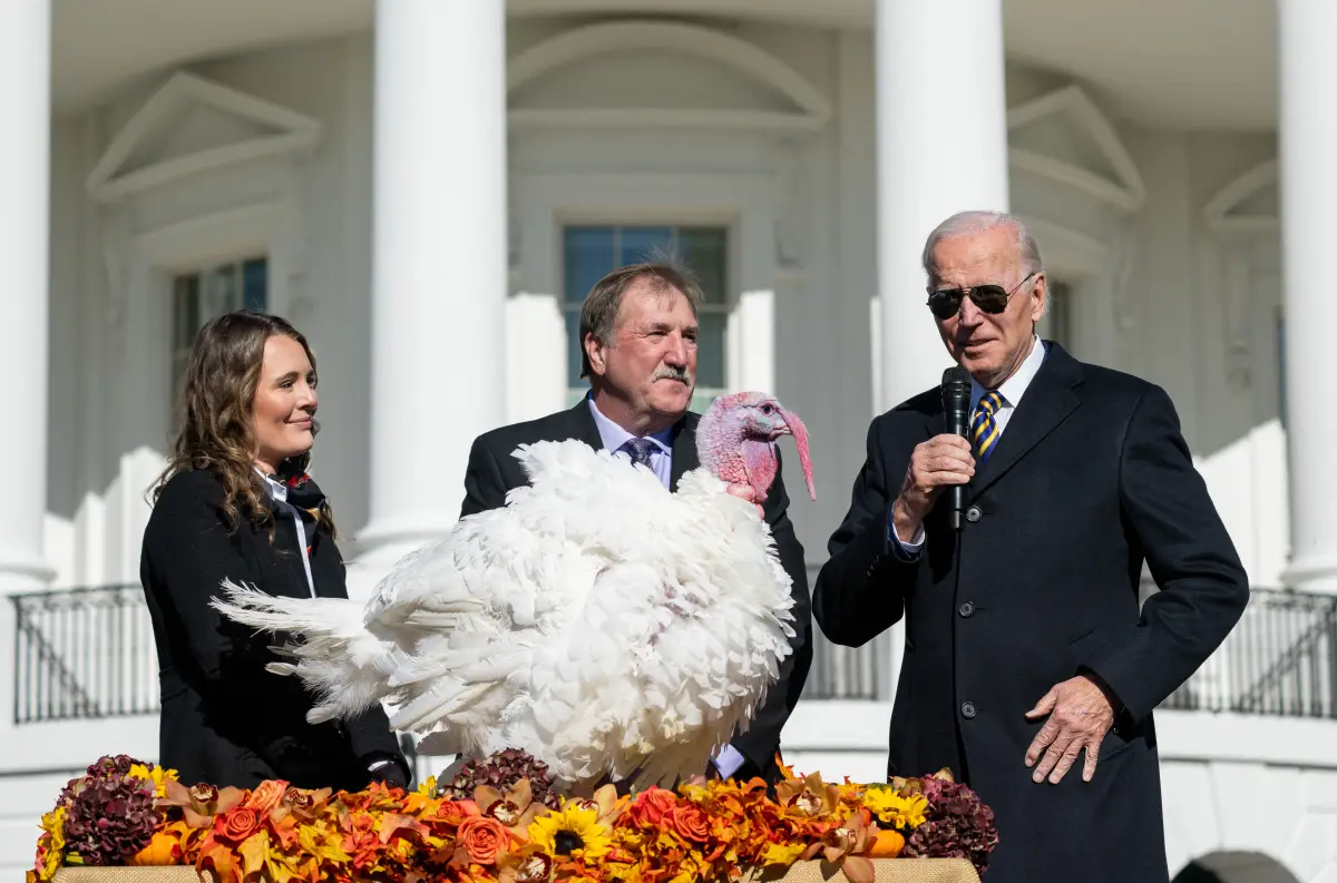 US-POLITICS-BIDEN-THANKSGIVING-TURKEY-PARDON