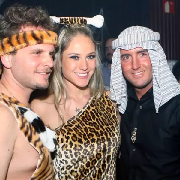 Roger Romero, Vanessa Happenkothen y Beto Moheno.