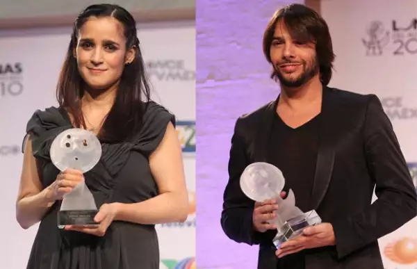 Julieta Venegas y Joaquín Cortés.
