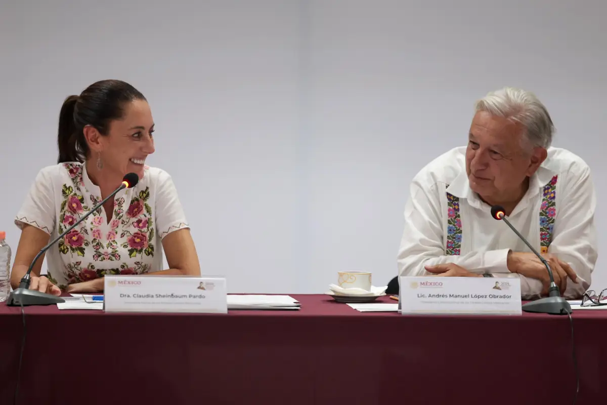 La transición presidencial de AMLO a Sheinbaum inicia y la mesa de coordinación será clave 