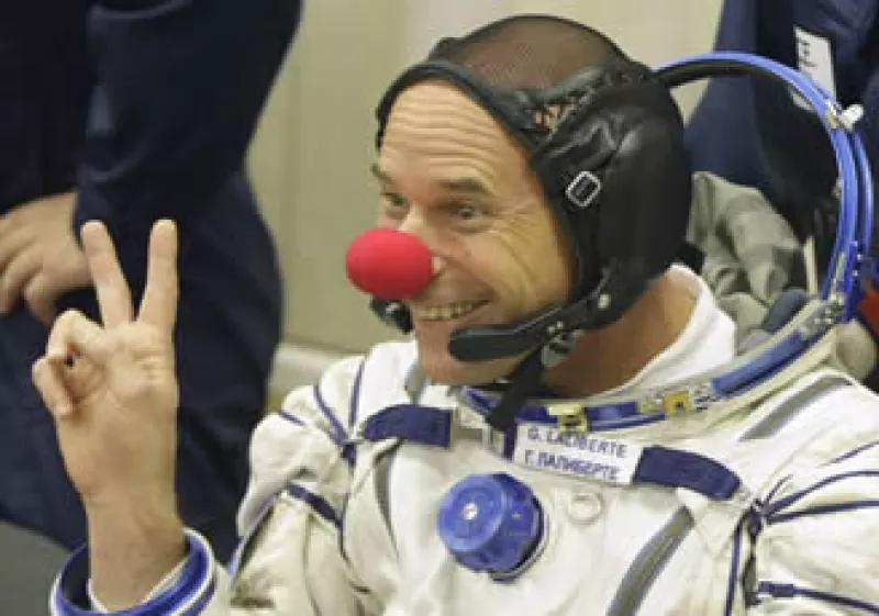 El payaso viajó al espacio en conmemoración de su 50 aniversario.  (Foto: AP)