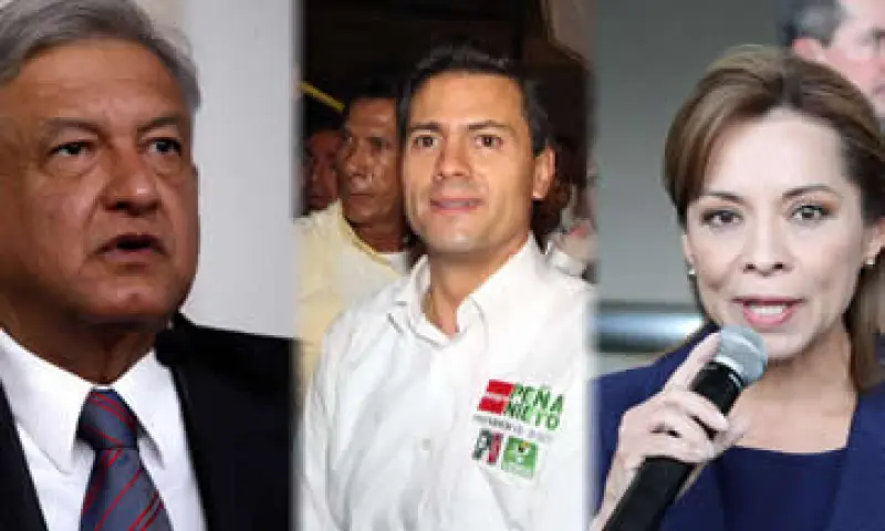 Los candidatos presidenciales continuarán con sus giras este miércoles en la campaña. (Foto: Especial)