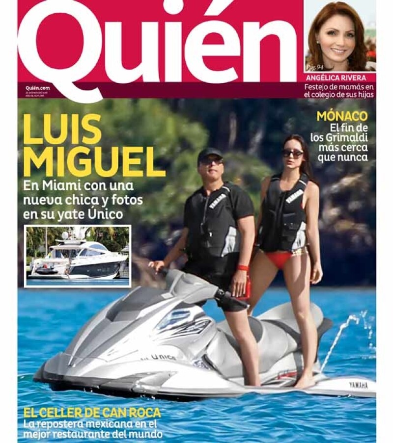Luis Miguel fue portada de la revista en mayo de 2013.