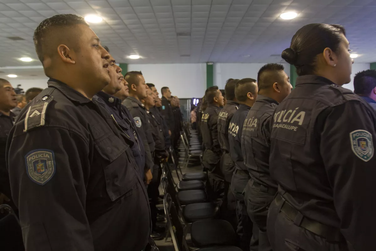 Policías de Nuevo León