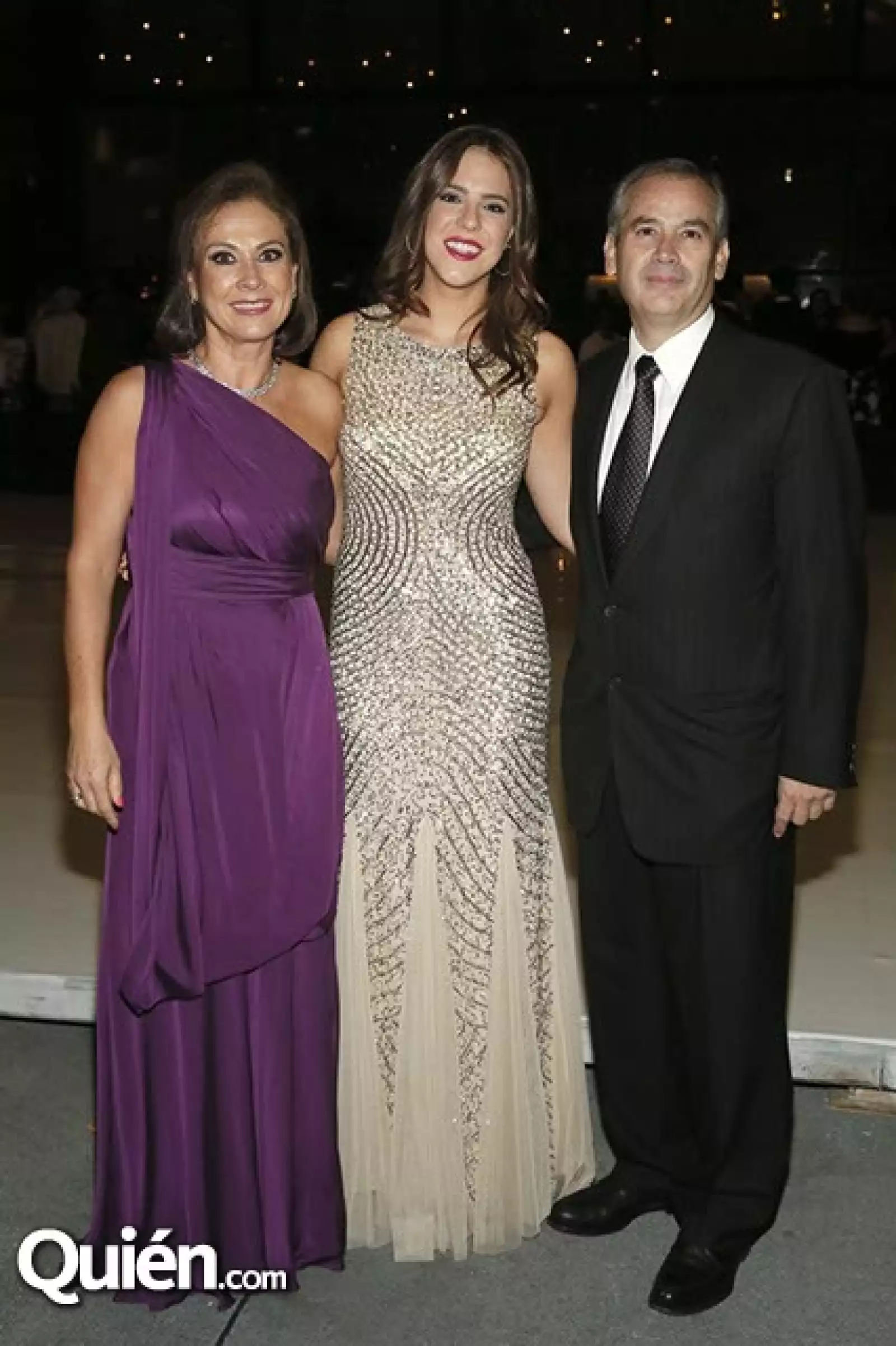 Diana Reta,Mariana Domínguez y Rodolfo Reta