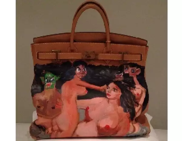 Detalle de la pintura.