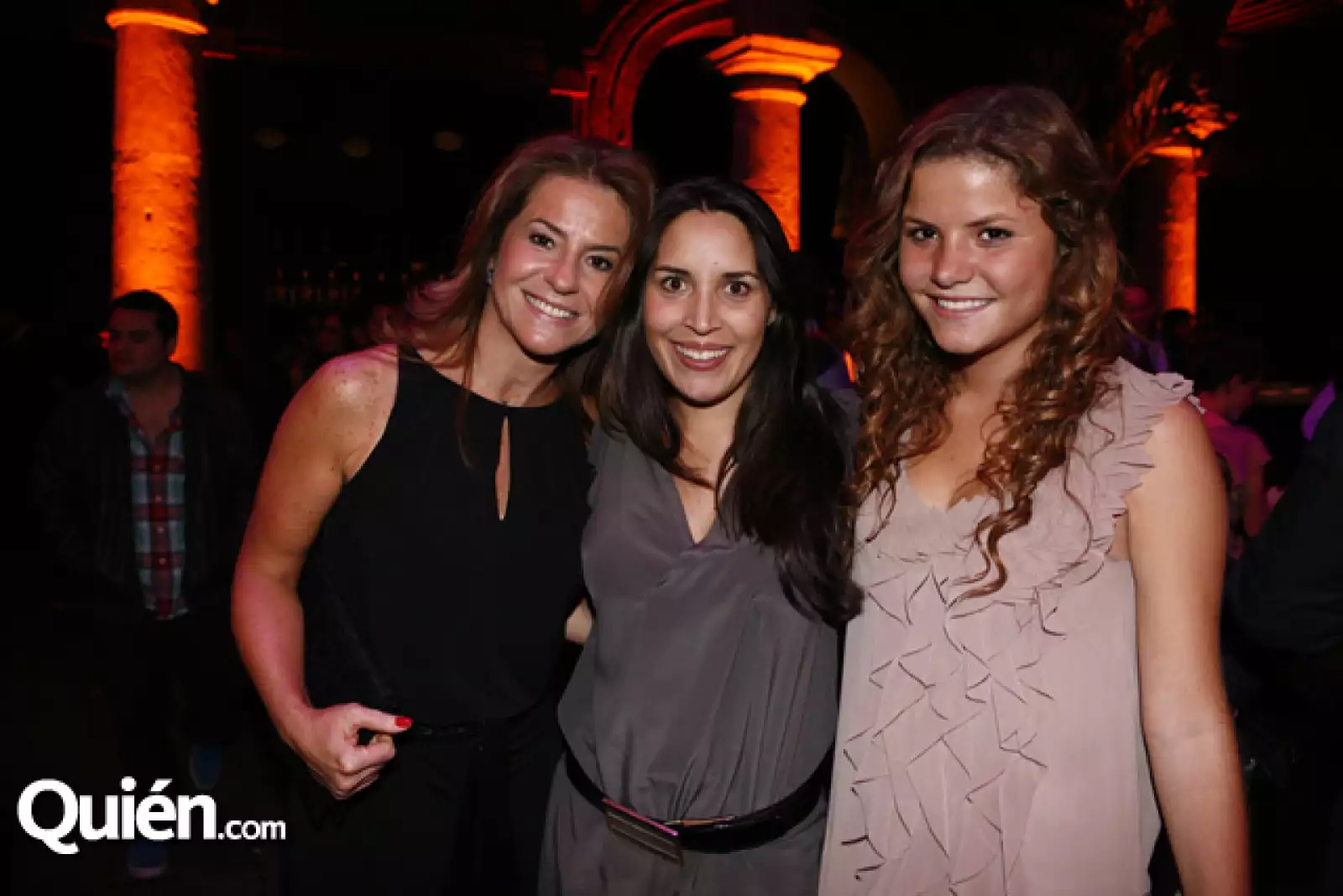Marite Menéndez, Carla Altesor y Natalia Carrillo